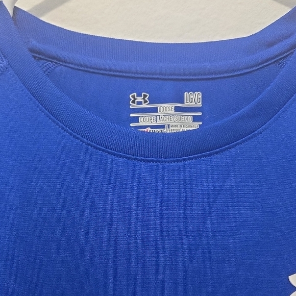 Under Armour Men's Short Sleeve Tee in Blue - Picture 3 of 4